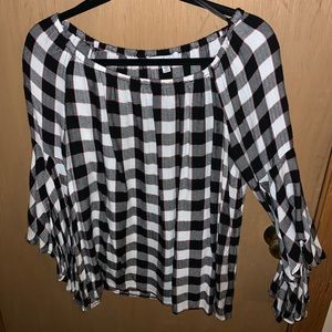 Off the shoulder blouse